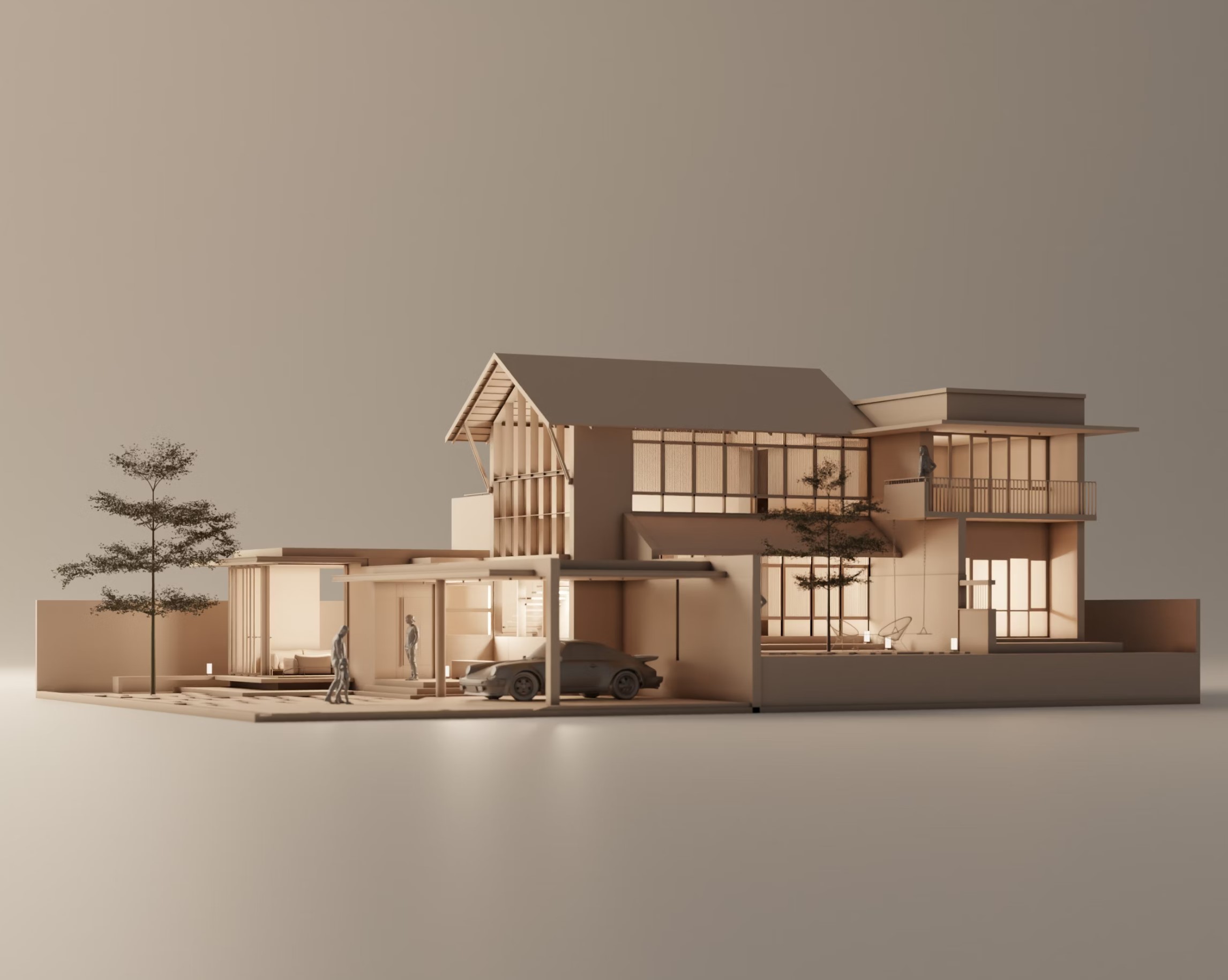 Modern home construction